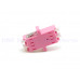 AD-2LF-2LF-OM4-MM LC OM4耦合器雙工雙耳 OM4 帶法蘭LC雙工多模光纖耦合器 LC/OM4雙工多模有耳LC型一體式光纖法蘭盤 耦合器適配器電信級